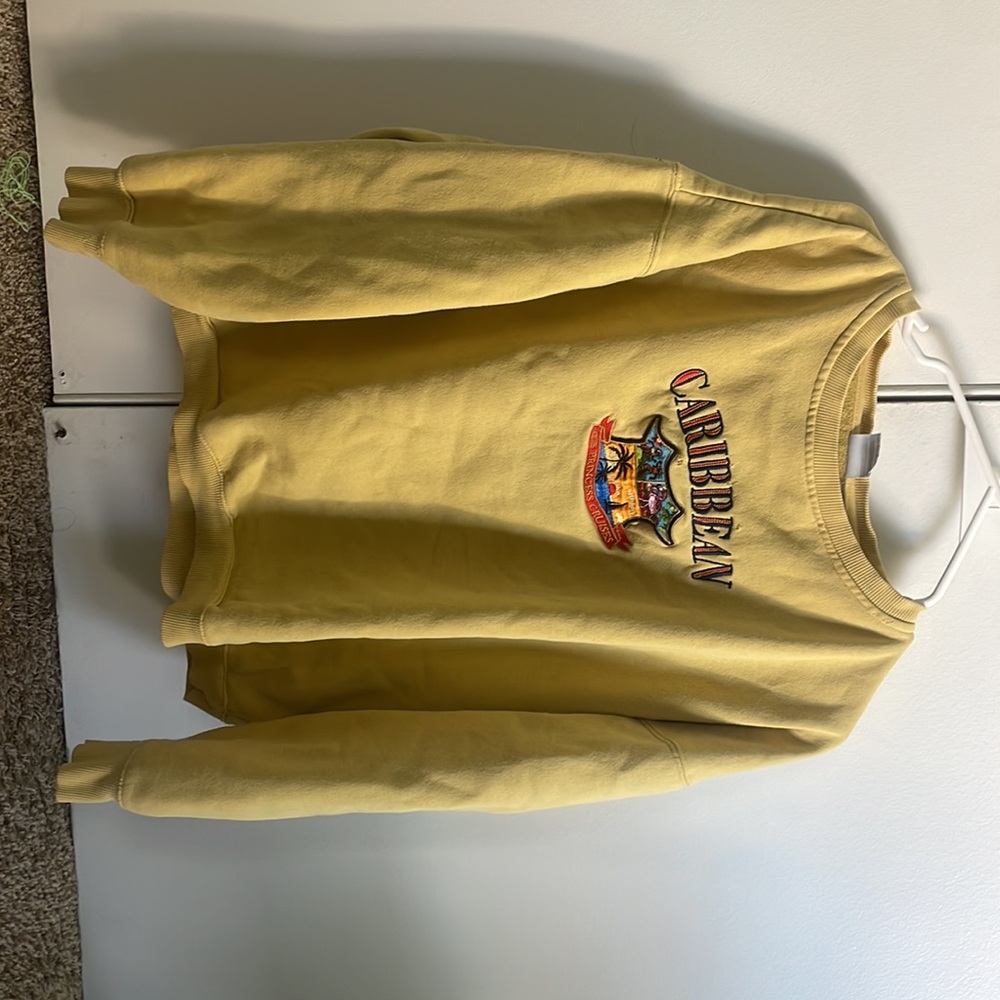 From princess cruise a while back no stains very comfy